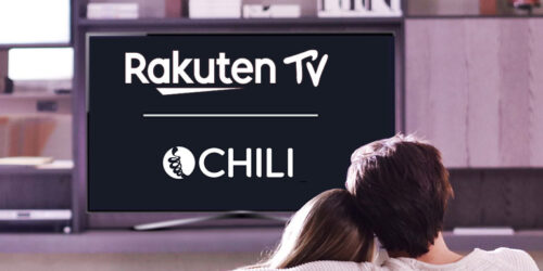 Rakuten TV e Chili - loghi in TV