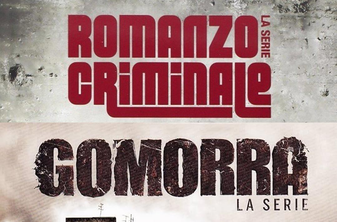Loghi Romanzo Criminale - La serie e Gomorra - la serie