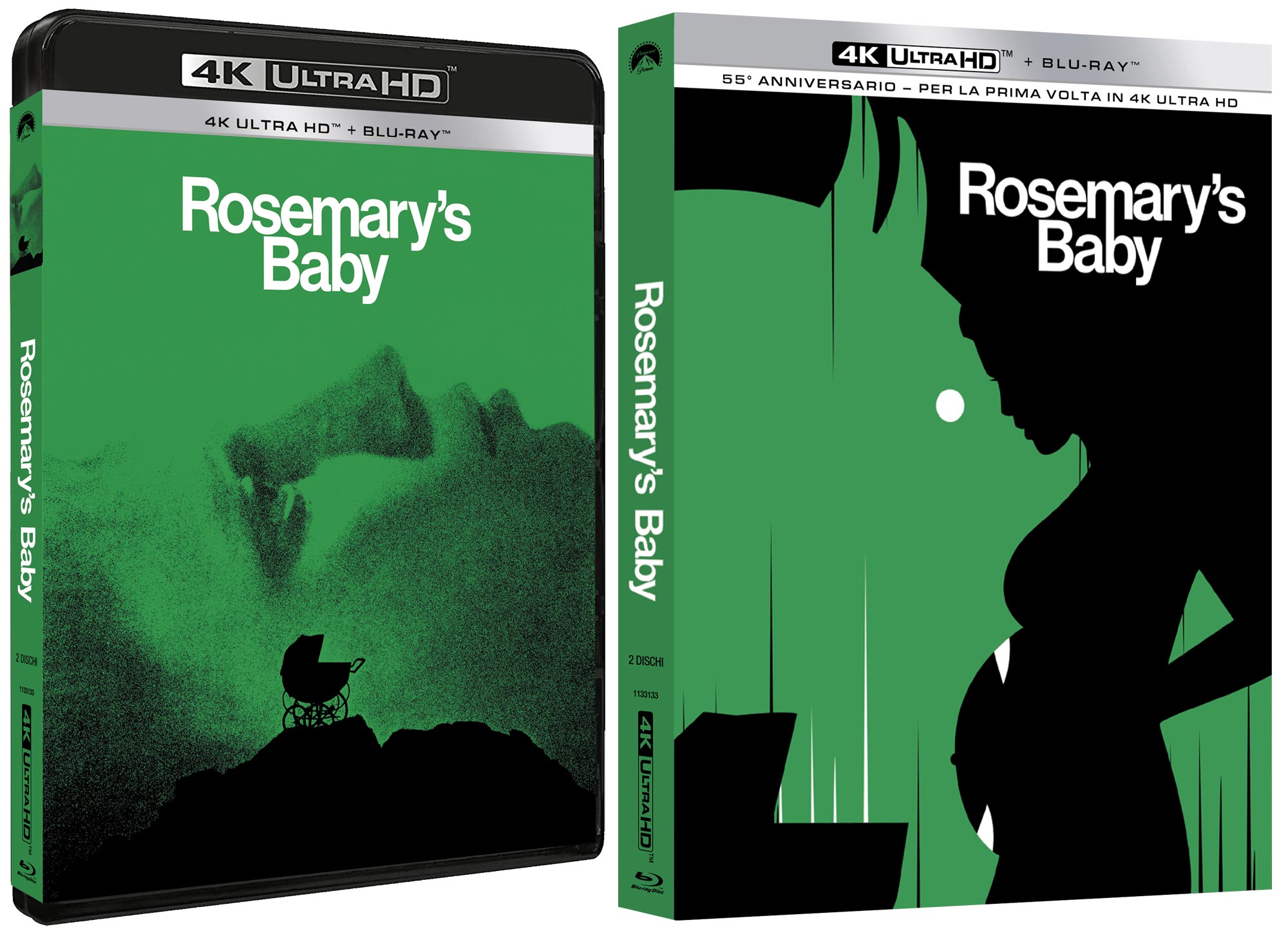 Rosemary's Baby in 4K UHD + Blu-ray