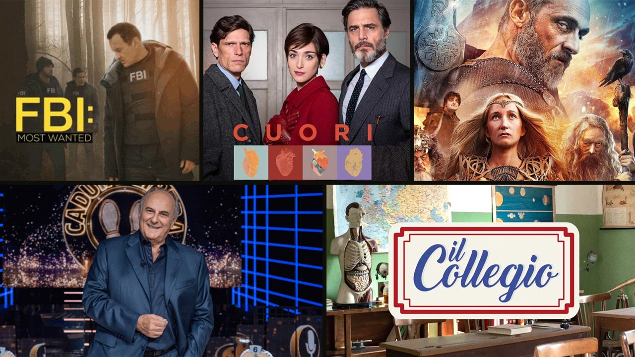 TV stasera Domenica 8 ottobre 2023