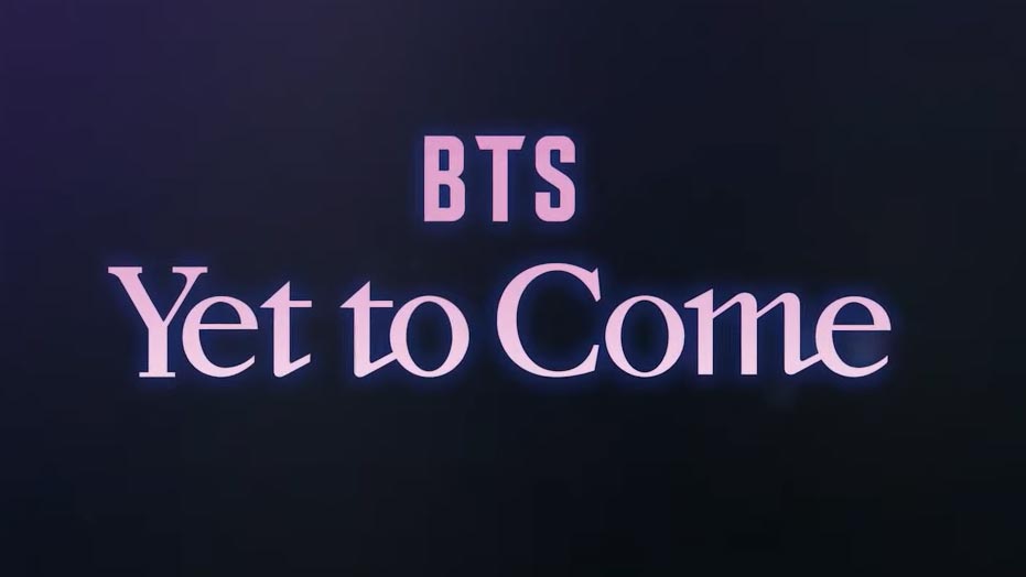 BTS Yet To Come, logo film-concerto