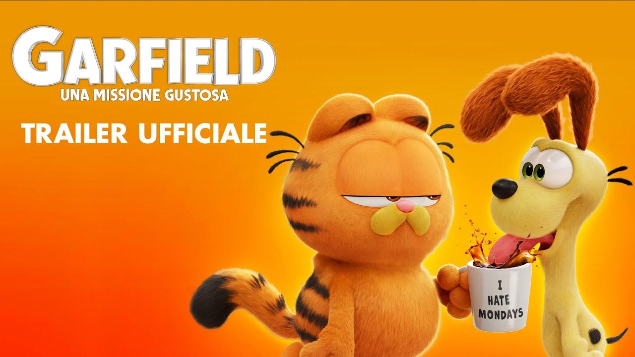 Garfield Una missione gustosa, banner Trailer Film