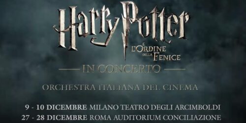 Harry Potter e l’Ordine della Fenice torna sul grande schermo con la colonna sonora suonata dal vivo dall’Orchestra Italiana del Cinema