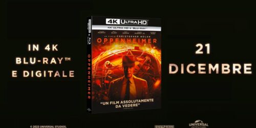 Oppenheimer di Nolan in HomeVideo dal 21 dicembre – DVD, Blu-Ray e Digitale