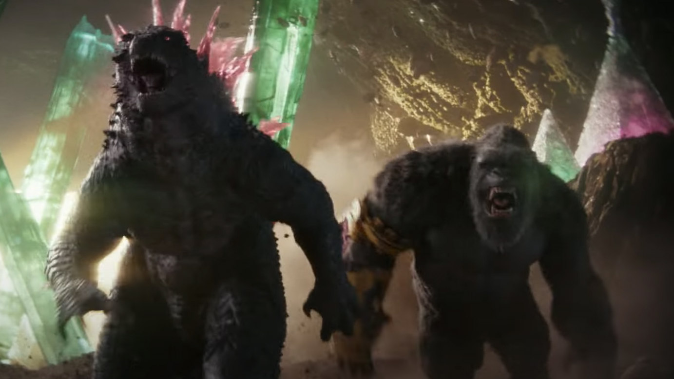 Godzilla e Kong - Il Nuovo Impero, scena da trailer
