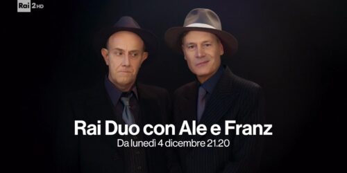 Rai Duo, Ale e Franz festeggiano 30 anni di carriera su Rai2