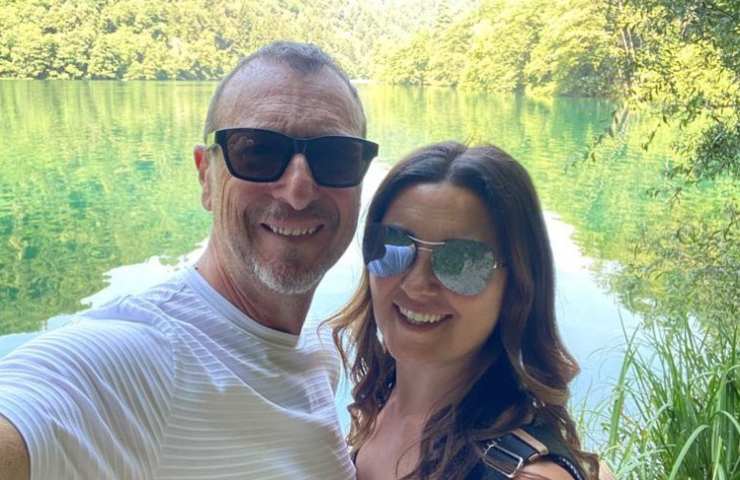 Amadeus e Giovanna Civitillo