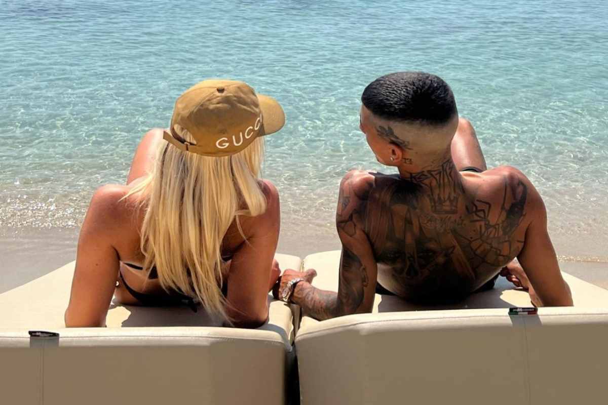 Chanel Totti e Cristian Babulus