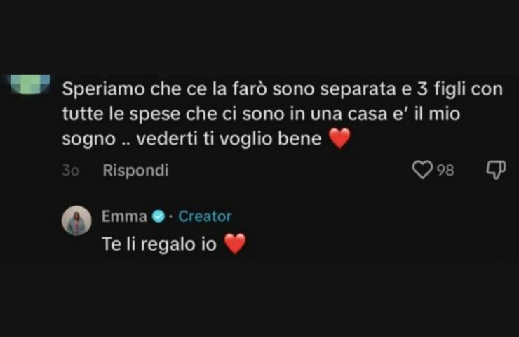 Commento Emma Marrone