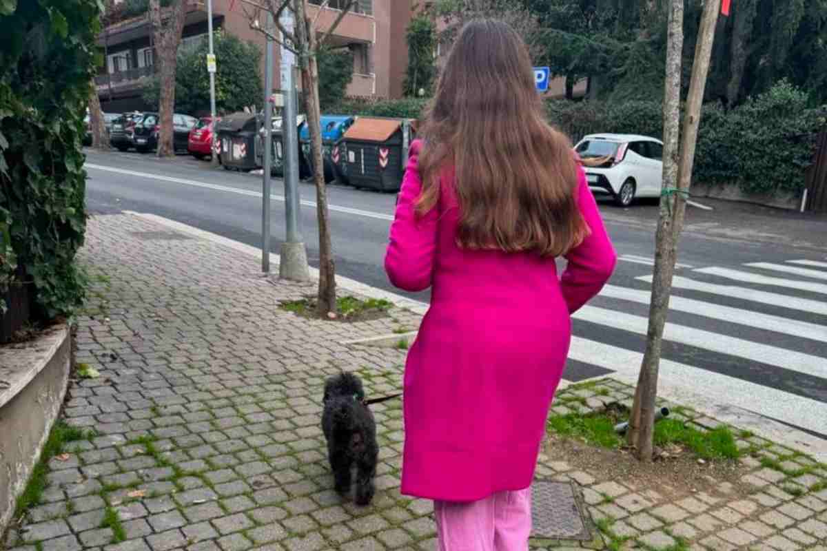 La figlia di Carlotta Mantovan